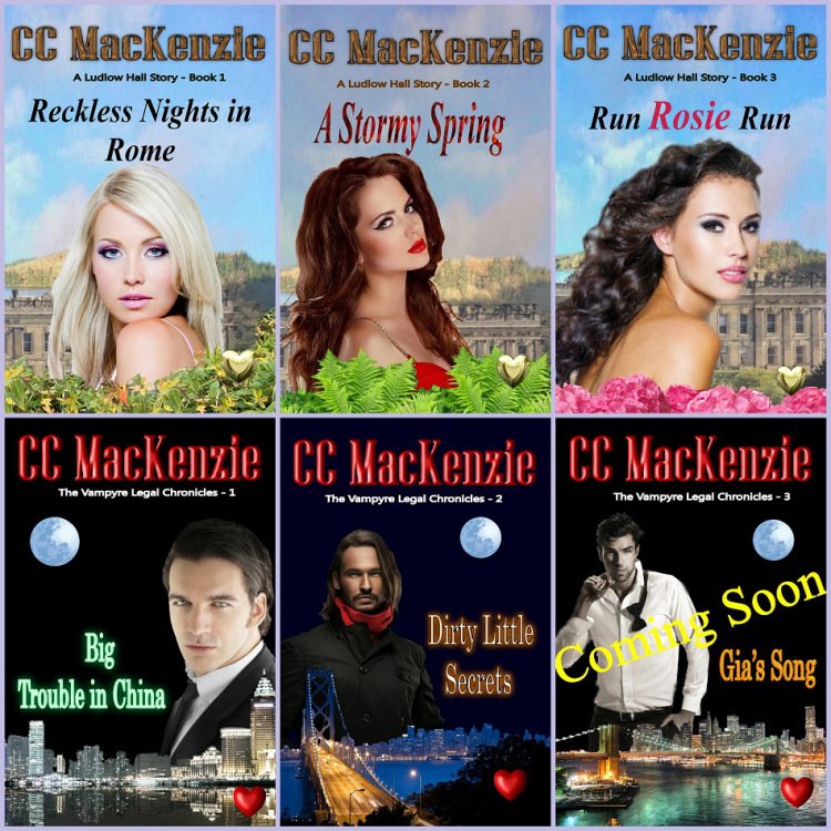 CC MacKenzie's Released Books 